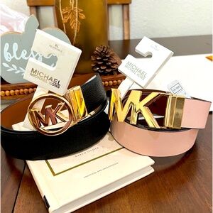 🖤💗SET 2 BELTS MICHAEL KORS💗🖤